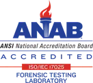 ANAB Accredited ISO/IEC 17025 Forensic Testing Laboratory